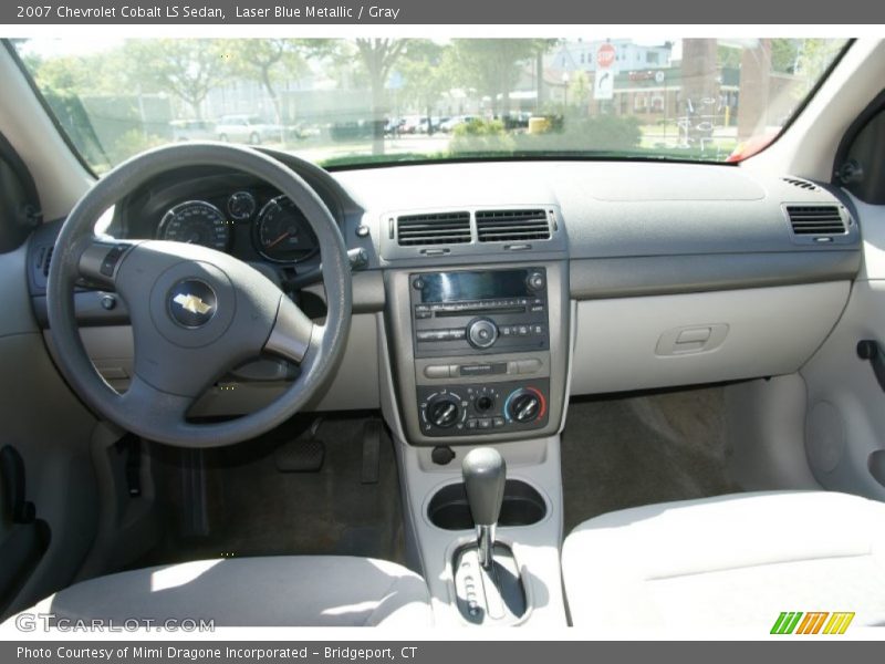 Laser Blue Metallic / Gray 2007 Chevrolet Cobalt LS Sedan