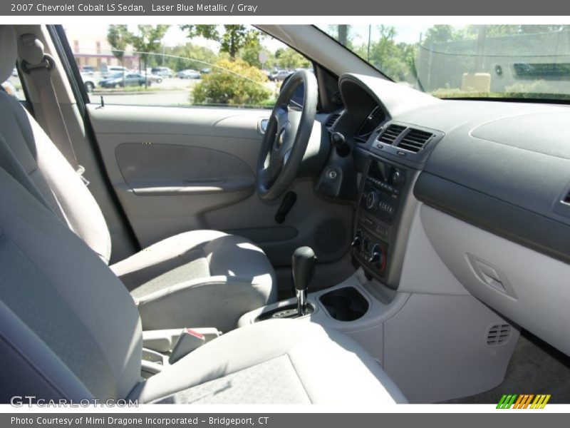 Laser Blue Metallic / Gray 2007 Chevrolet Cobalt LS Sedan