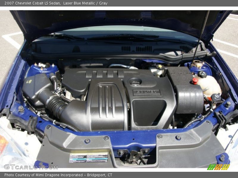 Laser Blue Metallic / Gray 2007 Chevrolet Cobalt LS Sedan