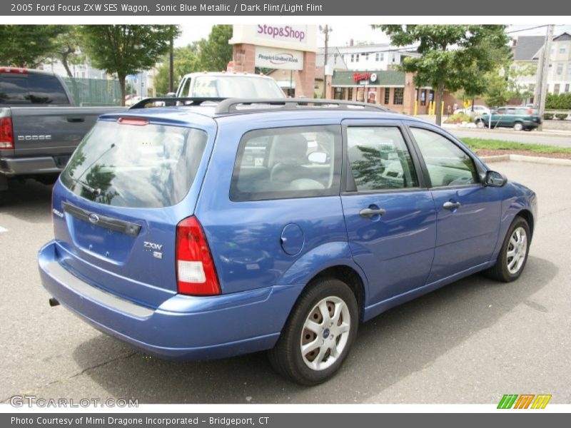 Sonic Blue Metallic / Dark Flint/Light Flint 2005 Ford Focus ZXW SES Wagon