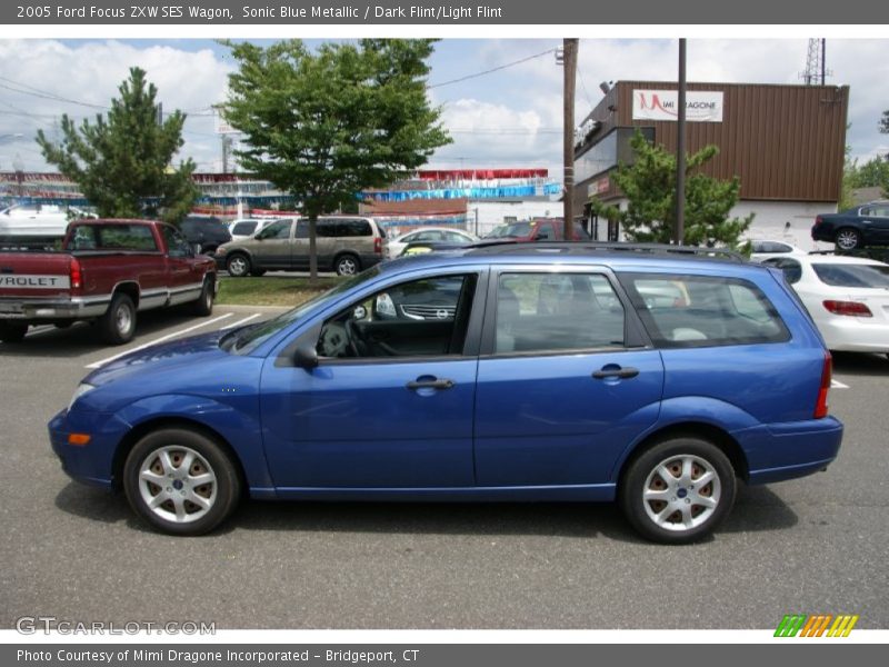 Sonic Blue Metallic / Dark Flint/Light Flint 2005 Ford Focus ZXW SES Wagon