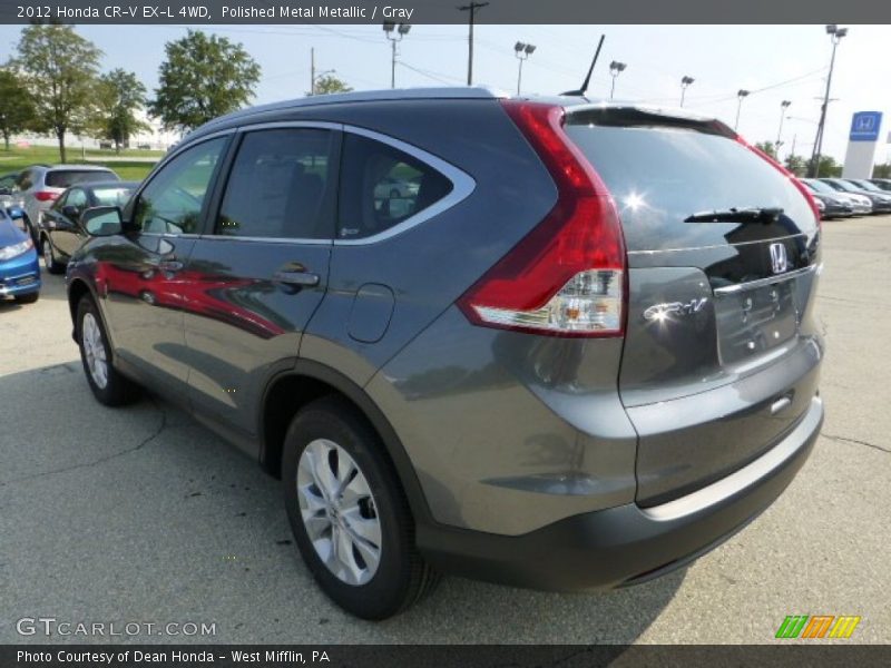 Polished Metal Metallic / Gray 2012 Honda CR-V EX-L 4WD
