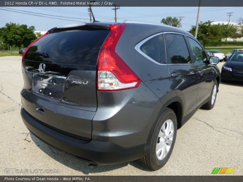 Polished Metal Metallic / Gray 2012 Honda CR-V EX-L 4WD