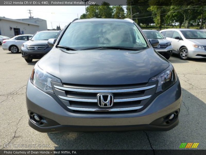 Polished Metal Metallic / Gray 2012 Honda CR-V EX-L 4WD