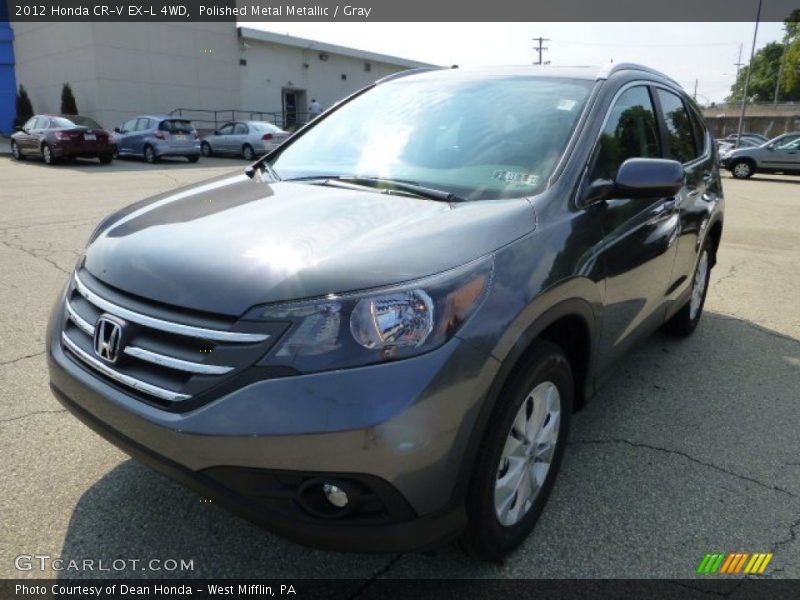 Polished Metal Metallic / Gray 2012 Honda CR-V EX-L 4WD