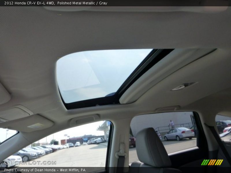 Polished Metal Metallic / Gray 2012 Honda CR-V EX-L 4WD