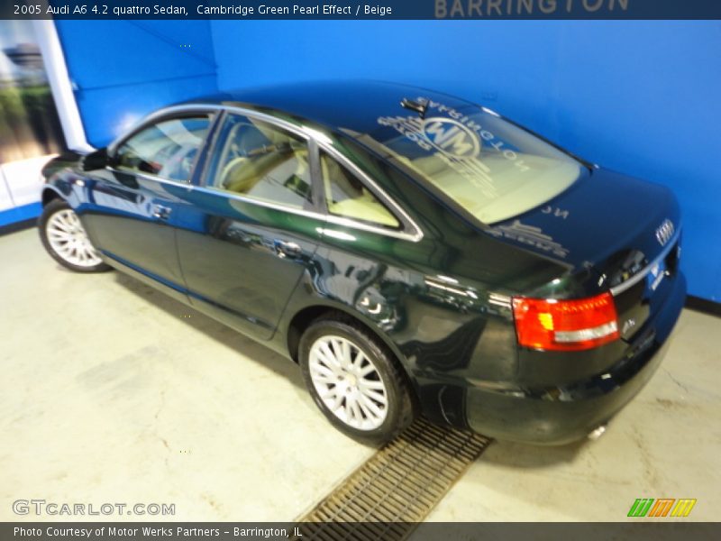  2005 A6 4.2 quattro Sedan Cambridge Green Pearl Effect