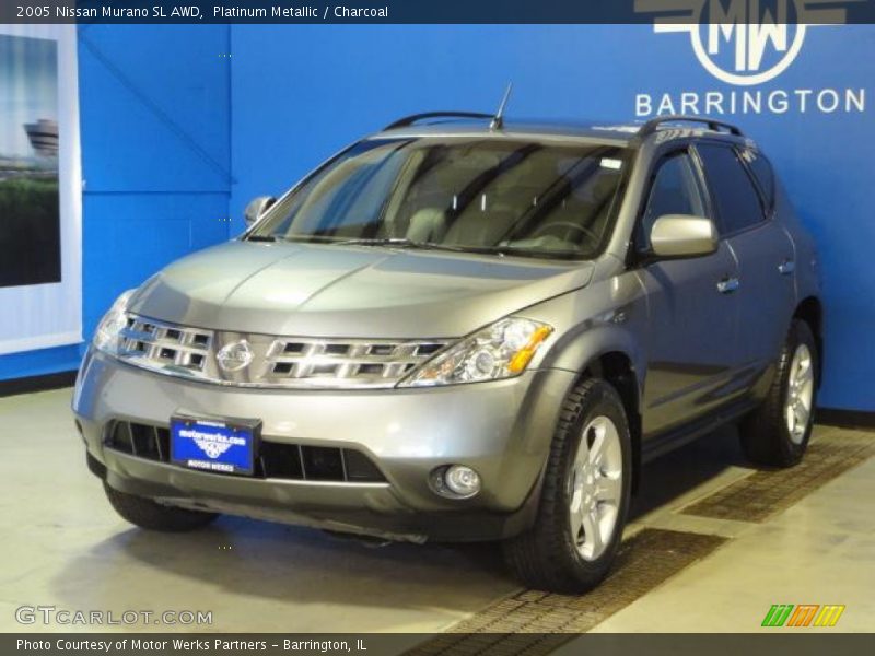 Platinum Metallic / Charcoal 2005 Nissan Murano SL AWD