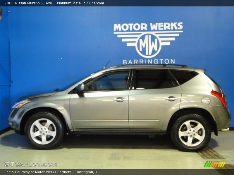 Platinum Metallic / Charcoal 2005 Nissan Murano SL AWD