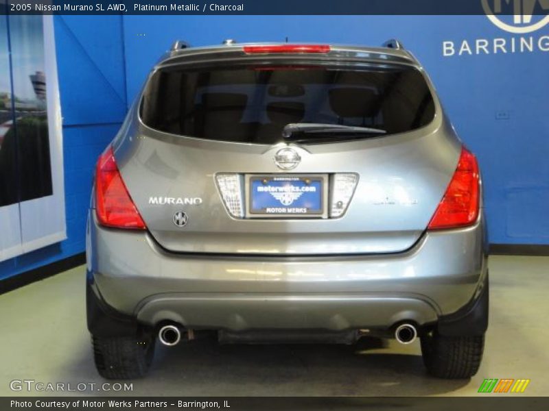 Platinum Metallic / Charcoal 2005 Nissan Murano SL AWD