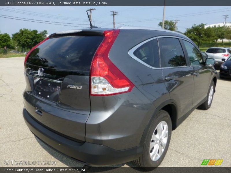 Polished Metal Metallic / Gray 2012 Honda CR-V EX-L 4WD