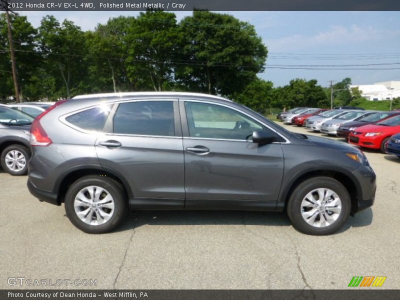 Polished Metal Metallic / Gray 2012 Honda CR-V EX-L 4WD