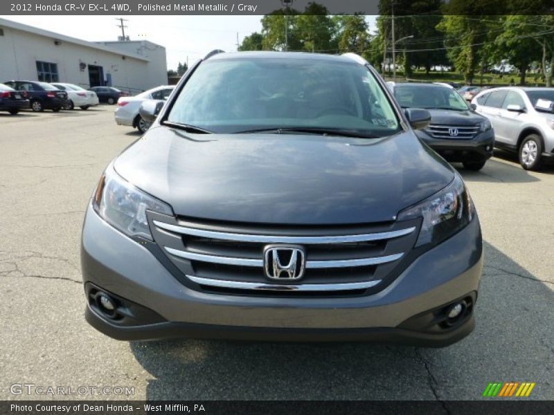 Polished Metal Metallic / Gray 2012 Honda CR-V EX-L 4WD