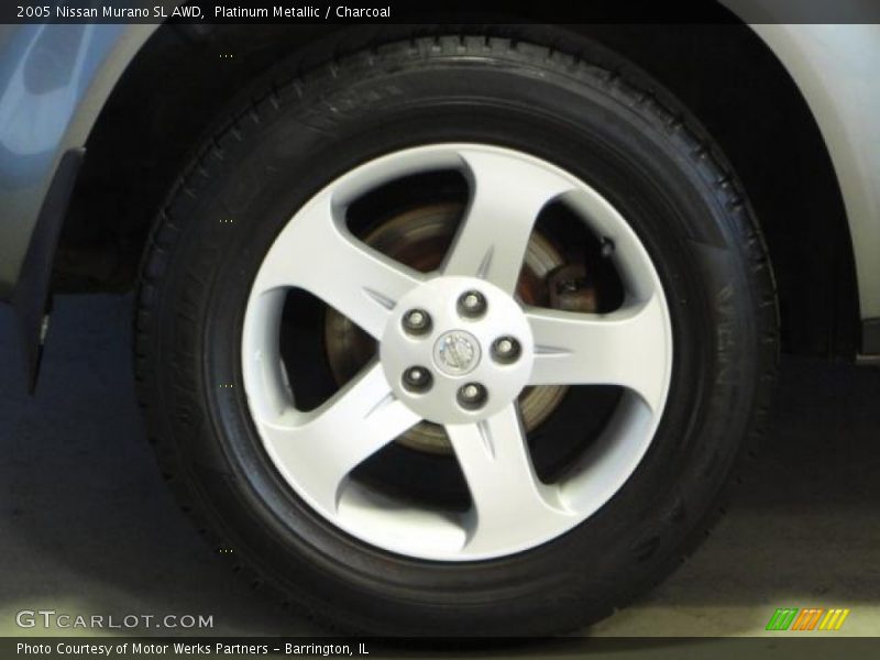 Platinum Metallic / Charcoal 2005 Nissan Murano SL AWD