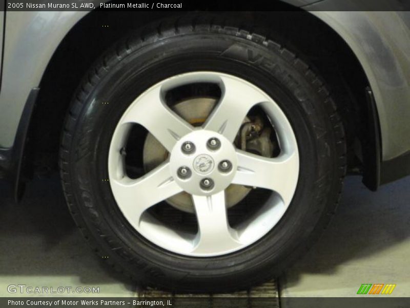 Platinum Metallic / Charcoal 2005 Nissan Murano SL AWD