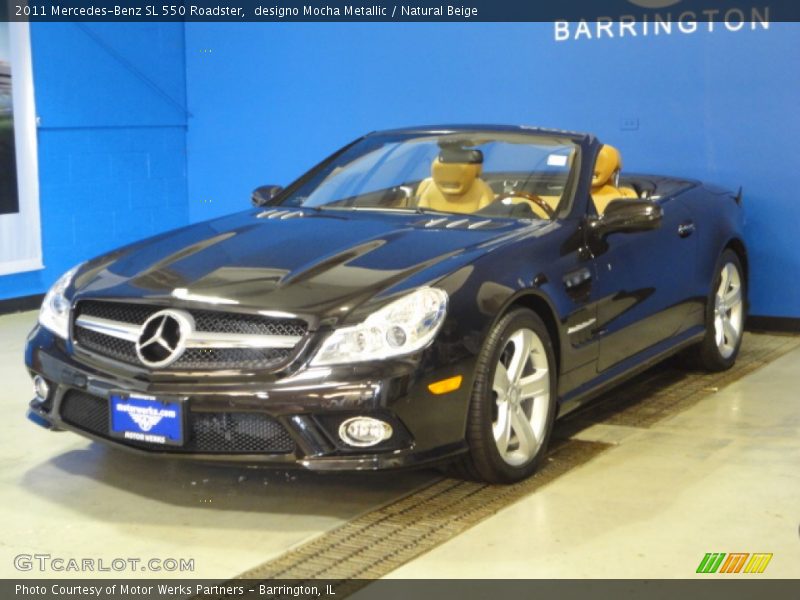 Front 3/4 View of 2011 SL 550 Roadster