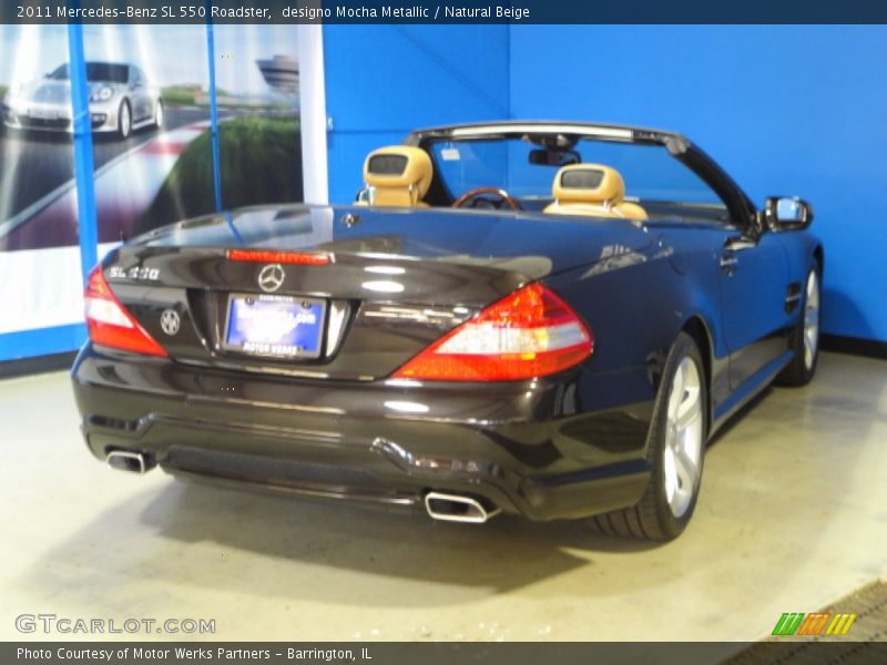  2011 SL 550 Roadster designo Mocha Metallic