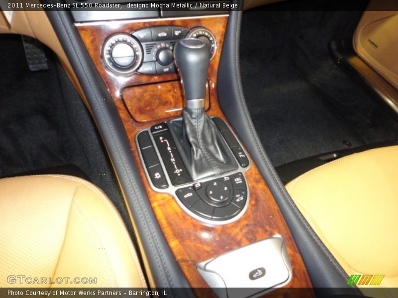  2011 SL 550 Roadster 7 Speed Automatic Shifter