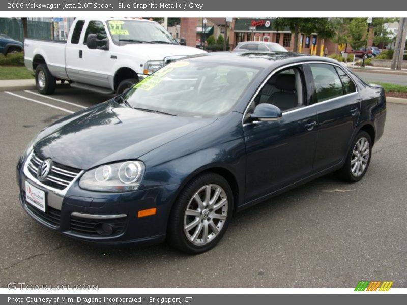 Blue Graphite Metallic / Grey 2006 Volkswagen Jetta 2.0T Sedan