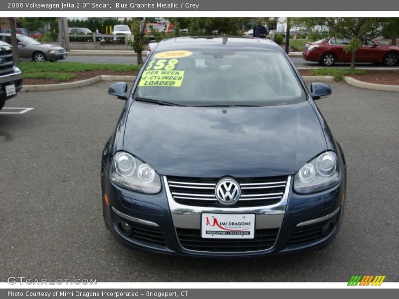Blue Graphite Metallic / Grey 2006 Volkswagen Jetta 2.0T Sedan