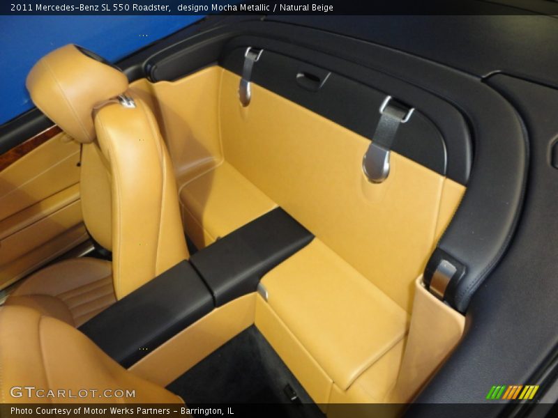  2011 SL 550 Roadster Natural Beige Interior