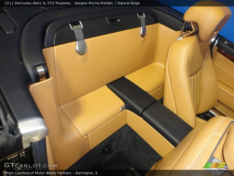 designo Mocha Metallic / Natural Beige 2011 Mercedes-Benz SL 550 Roadster
