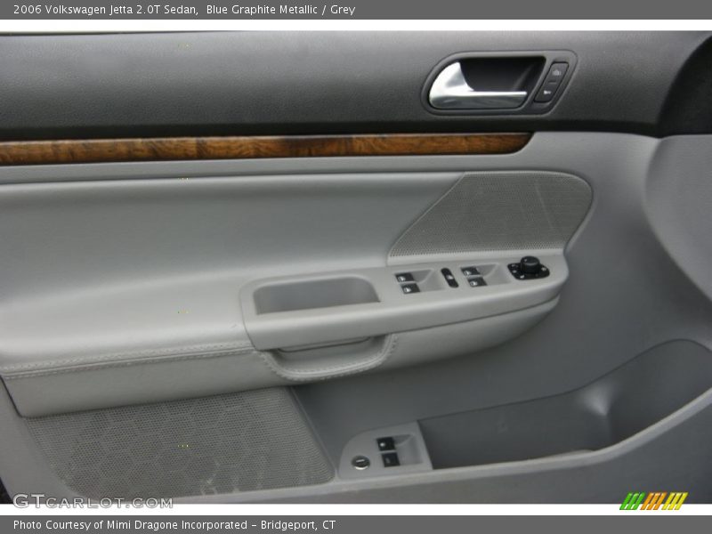 Blue Graphite Metallic / Grey 2006 Volkswagen Jetta 2.0T Sedan