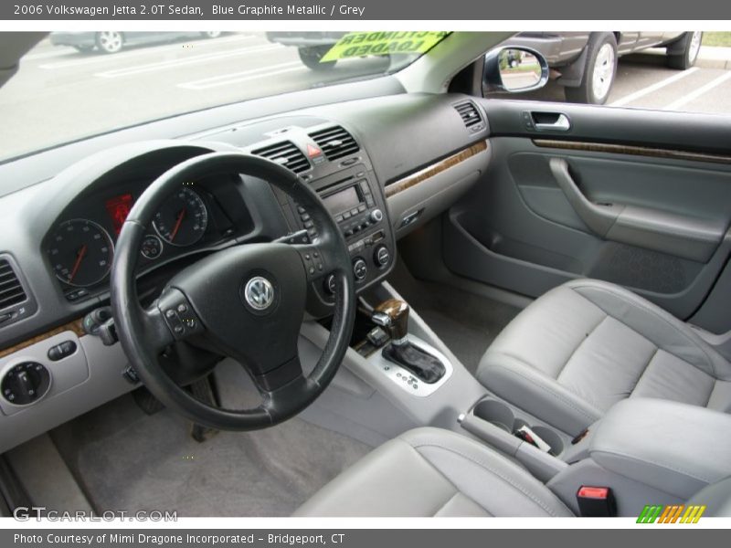 Grey Interior - 2006 Jetta 2.0T Sedan 