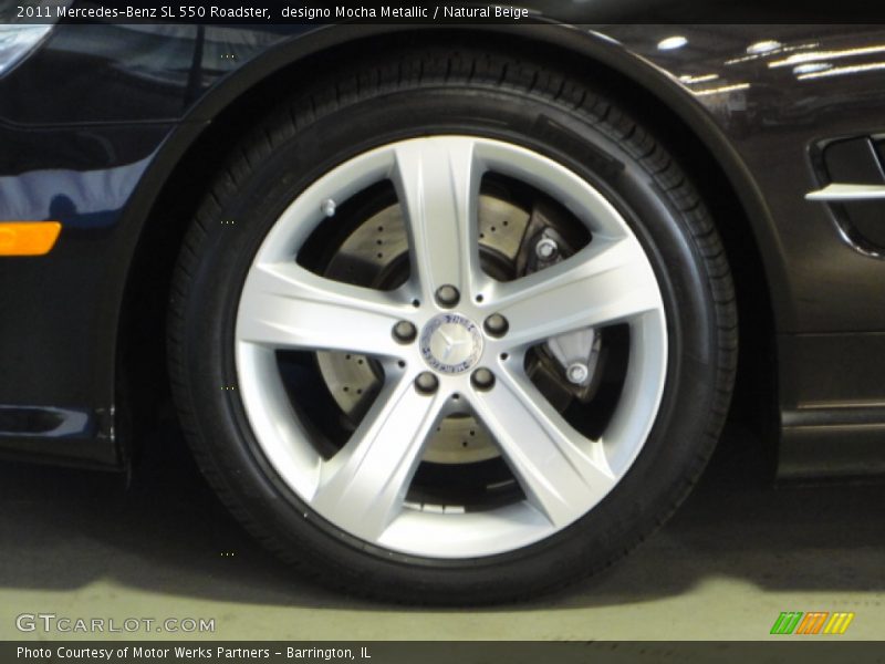  2011 SL 550 Roadster Wheel