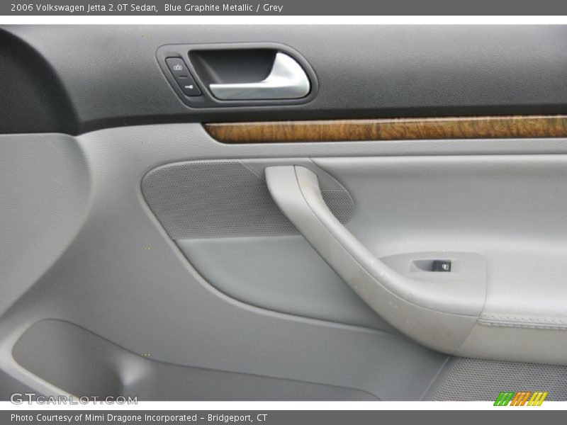 Blue Graphite Metallic / Grey 2006 Volkswagen Jetta 2.0T Sedan
