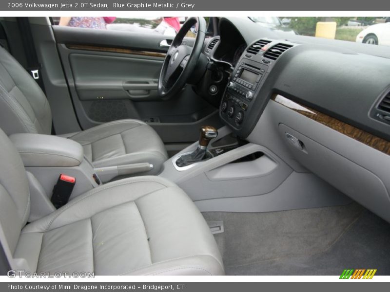 Blue Graphite Metallic / Grey 2006 Volkswagen Jetta 2.0T Sedan