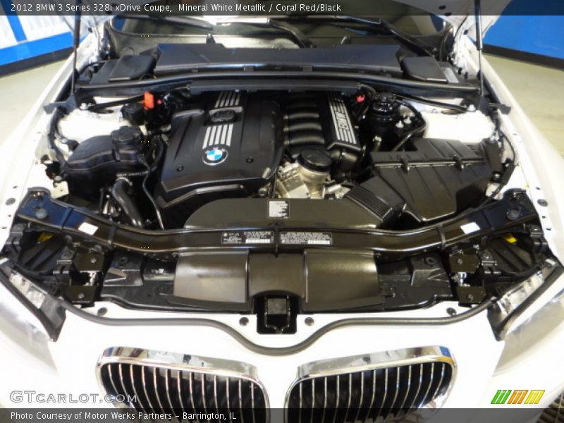  2012 3 Series 328i xDrive Coupe Engine - 3.0 Liter DOHC 24-Valve VVT Inline 6 Cylinder