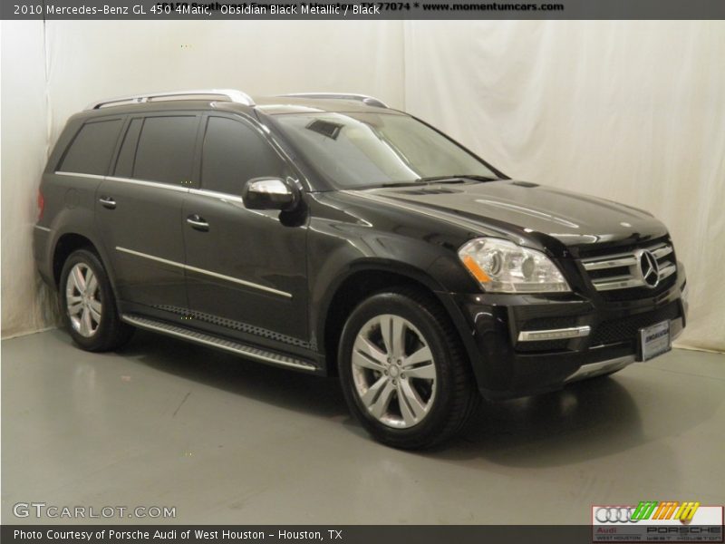 Obsidian Black Metallic / Black 2010 Mercedes-Benz GL 450 4Matic