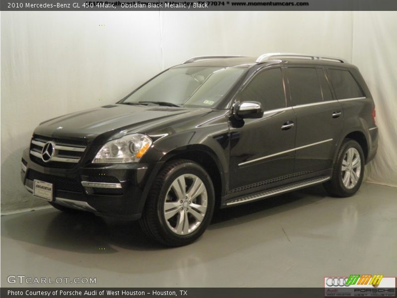 Obsidian Black Metallic / Black 2010 Mercedes-Benz GL 450 4Matic