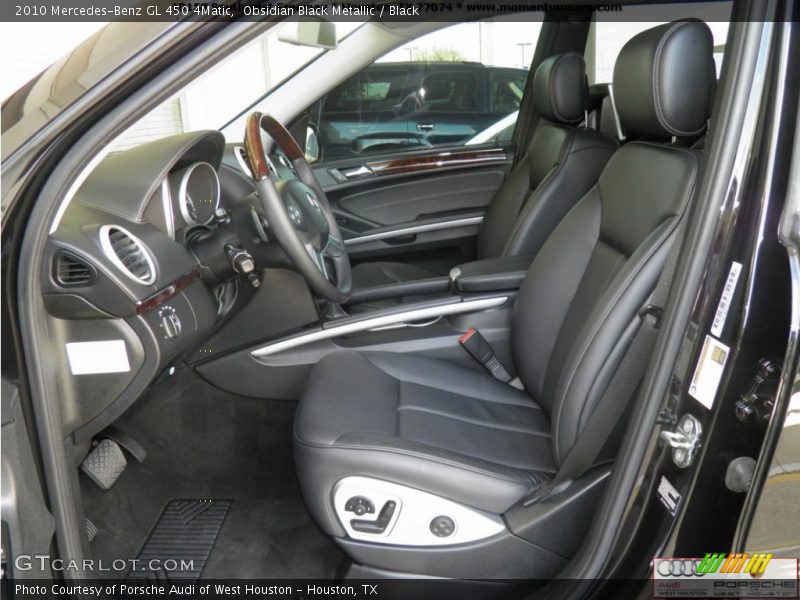 Obsidian Black Metallic / Black 2010 Mercedes-Benz GL 450 4Matic