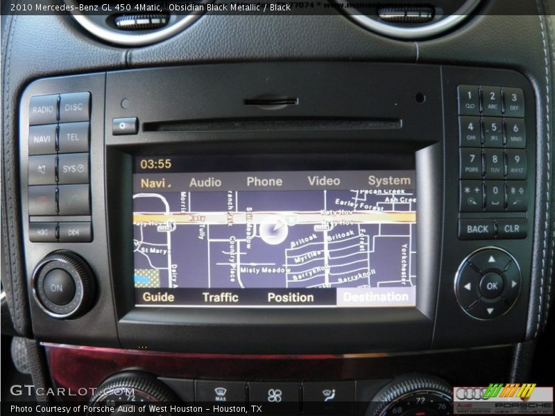 Obsidian Black Metallic / Black 2010 Mercedes-Benz GL 450 4Matic