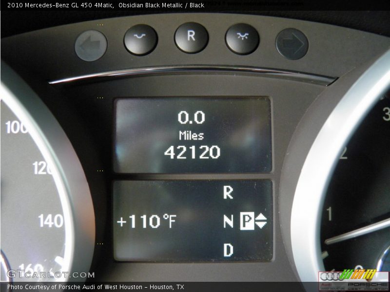 Obsidian Black Metallic / Black 2010 Mercedes-Benz GL 450 4Matic