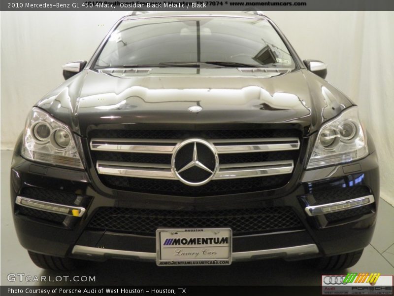 Obsidian Black Metallic / Black 2010 Mercedes-Benz GL 450 4Matic
