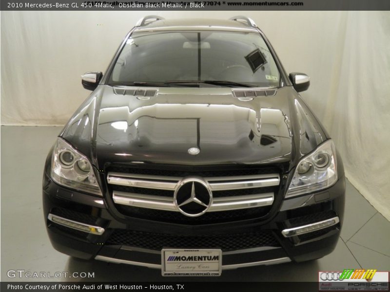Obsidian Black Metallic / Black 2010 Mercedes-Benz GL 450 4Matic