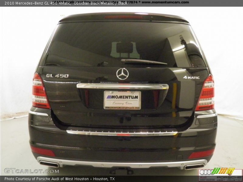 Obsidian Black Metallic / Black 2010 Mercedes-Benz GL 450 4Matic