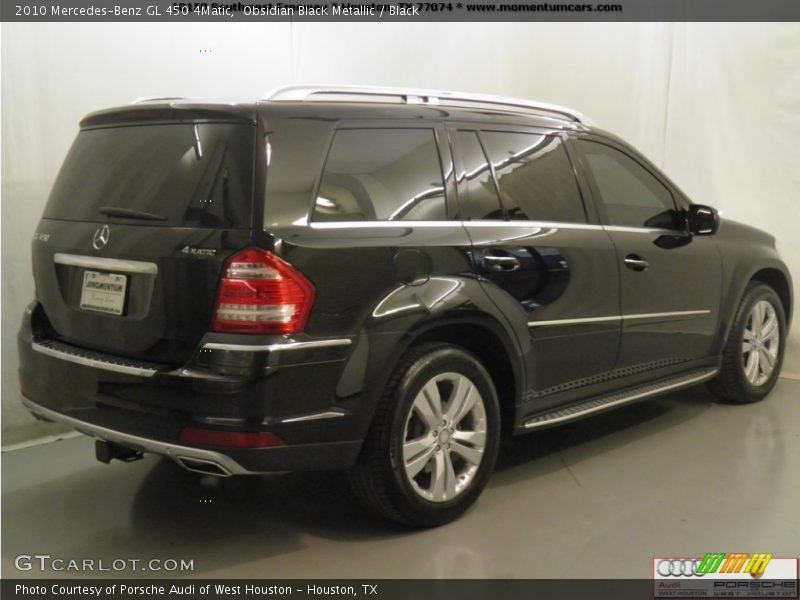 Obsidian Black Metallic / Black 2010 Mercedes-Benz GL 450 4Matic
