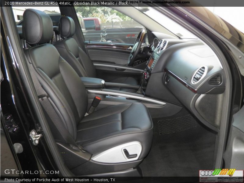 Obsidian Black Metallic / Black 2010 Mercedes-Benz GL 450 4Matic
