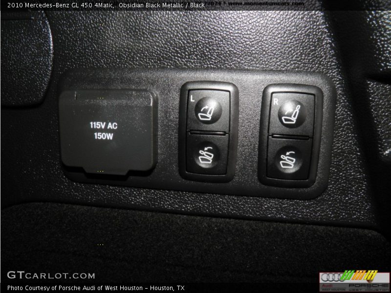 Obsidian Black Metallic / Black 2010 Mercedes-Benz GL 450 4Matic