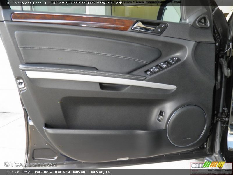 Obsidian Black Metallic / Black 2010 Mercedes-Benz GL 450 4Matic