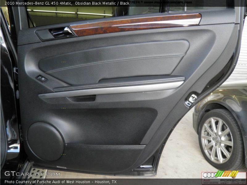 Obsidian Black Metallic / Black 2010 Mercedes-Benz GL 450 4Matic