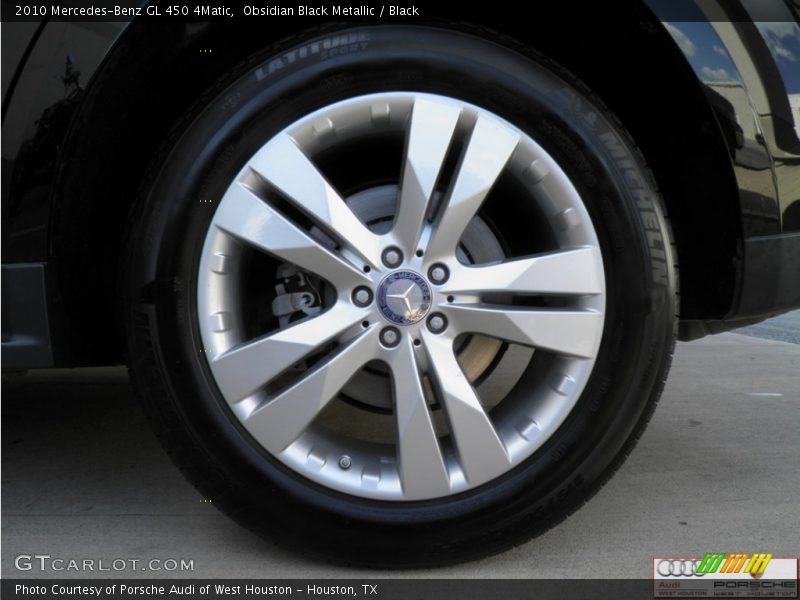 Obsidian Black Metallic / Black 2010 Mercedes-Benz GL 450 4Matic