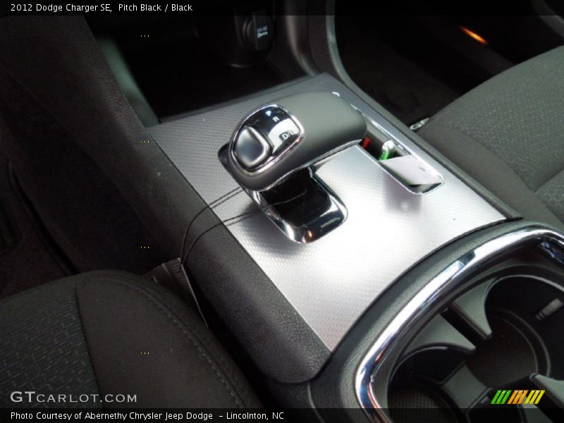 Pitch Black / Black 2012 Dodge Charger SE