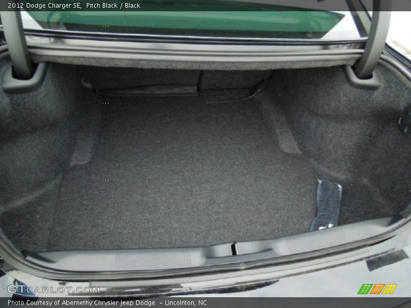 Pitch Black / Black 2012 Dodge Charger SE