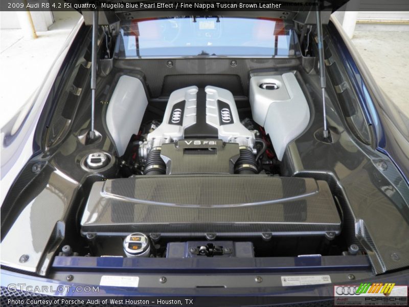  2009 R8 4.2 FSI quattro Engine - 4.2 Liter FSI DOHC 32-Valve VVT V8