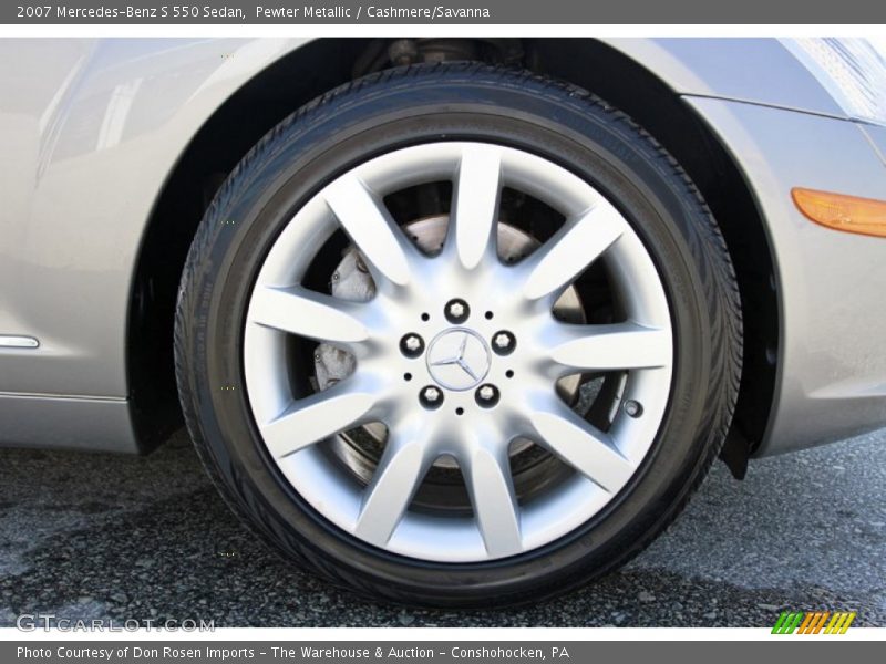  2007 S 550 Sedan Wheel